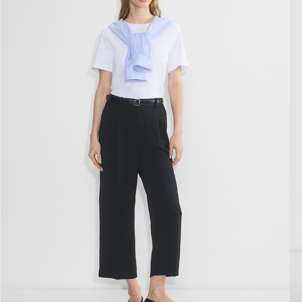 Wilfred Black Wide Leg Pants